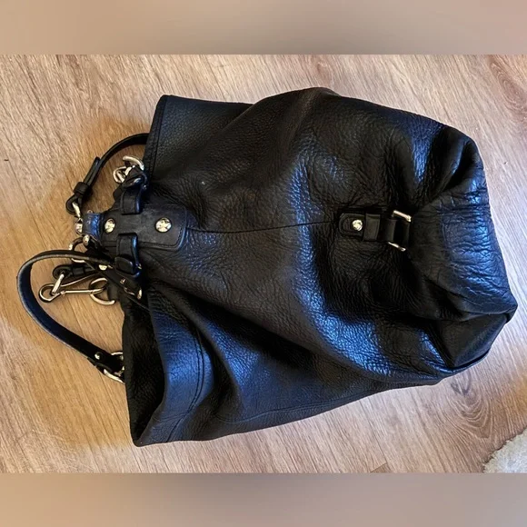 Coach Brooke Duffle Bag – Black Pebble Leather – Black - Picture 8 of 15